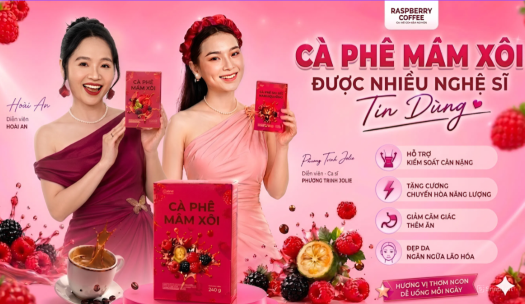 CÀ PHÊ MÂM XÔI – BÍ QUYẾT HỖ TRỢ GIẢM CÂN ĐƯỢC NHIỀU NGHỆ SĨ TIN DÙNG HIỆN NAY